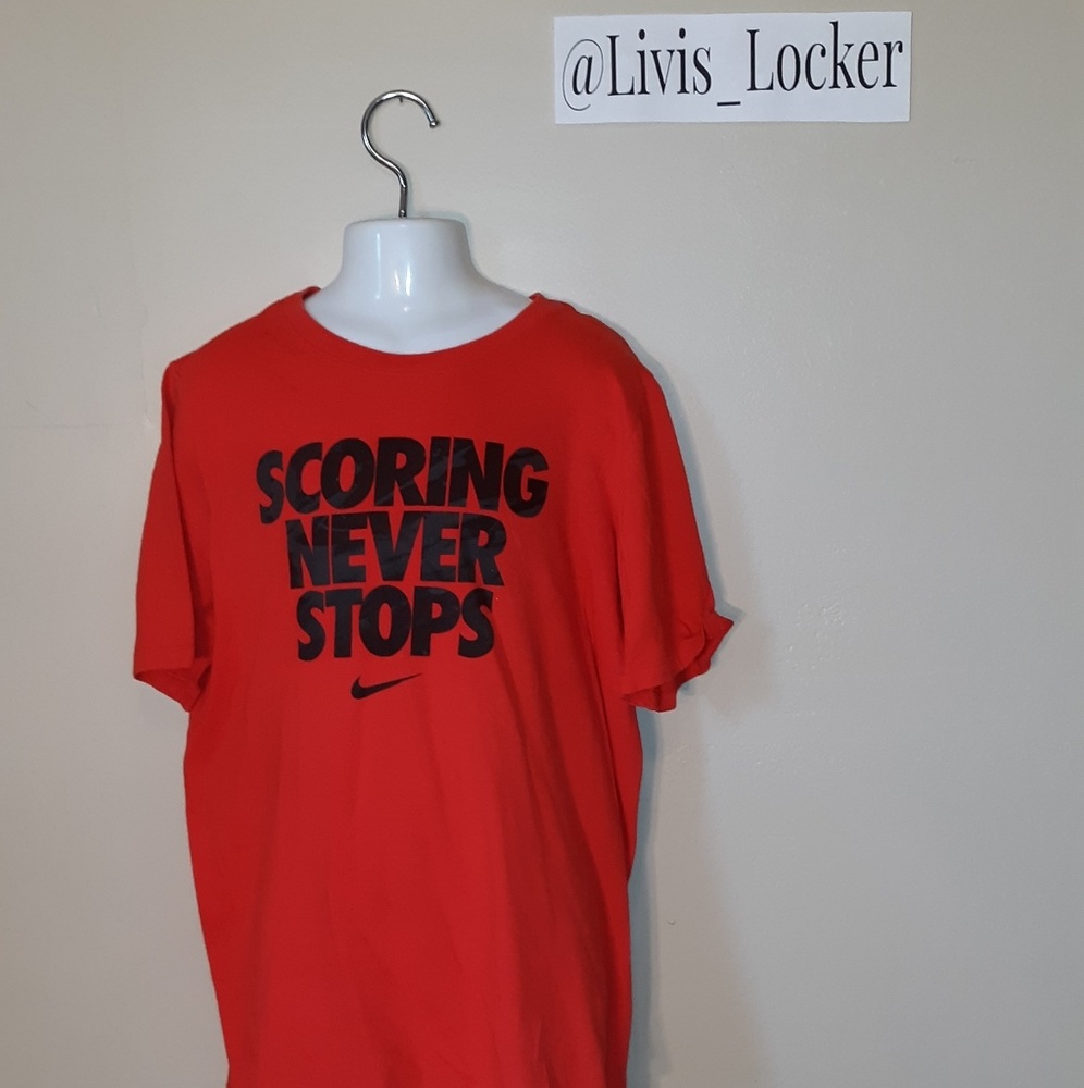 Nike Red/Black Short Sleeve Tee